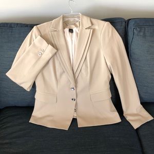 WHBM Tan Blazer